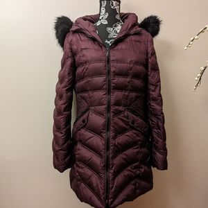 Puffer jacket 3/4 length